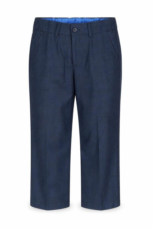 NEXT Boys Blue  Polyester Capri Trousers Size 8 Years  Regular Button