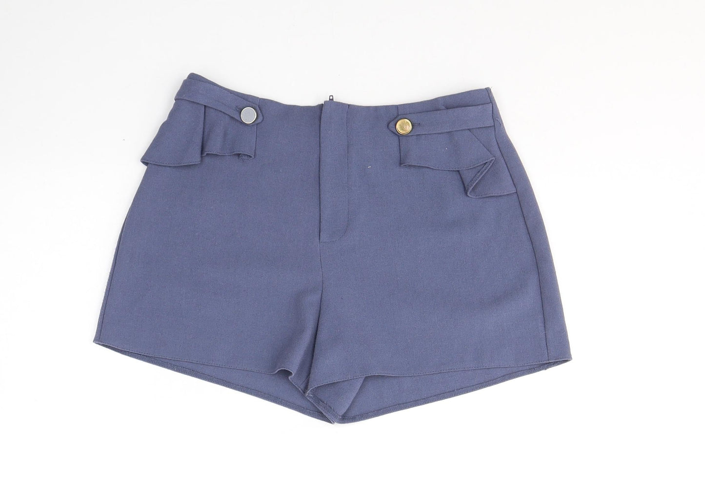 Pins & Needles Womens Blue  Polyester Hot Pants Shorts Size XS L3 in Regular Button