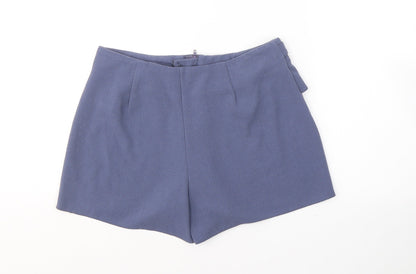 Pins & Needles Womens Blue  Polyester Hot Pants Shorts Size XS L3 in Regular Button