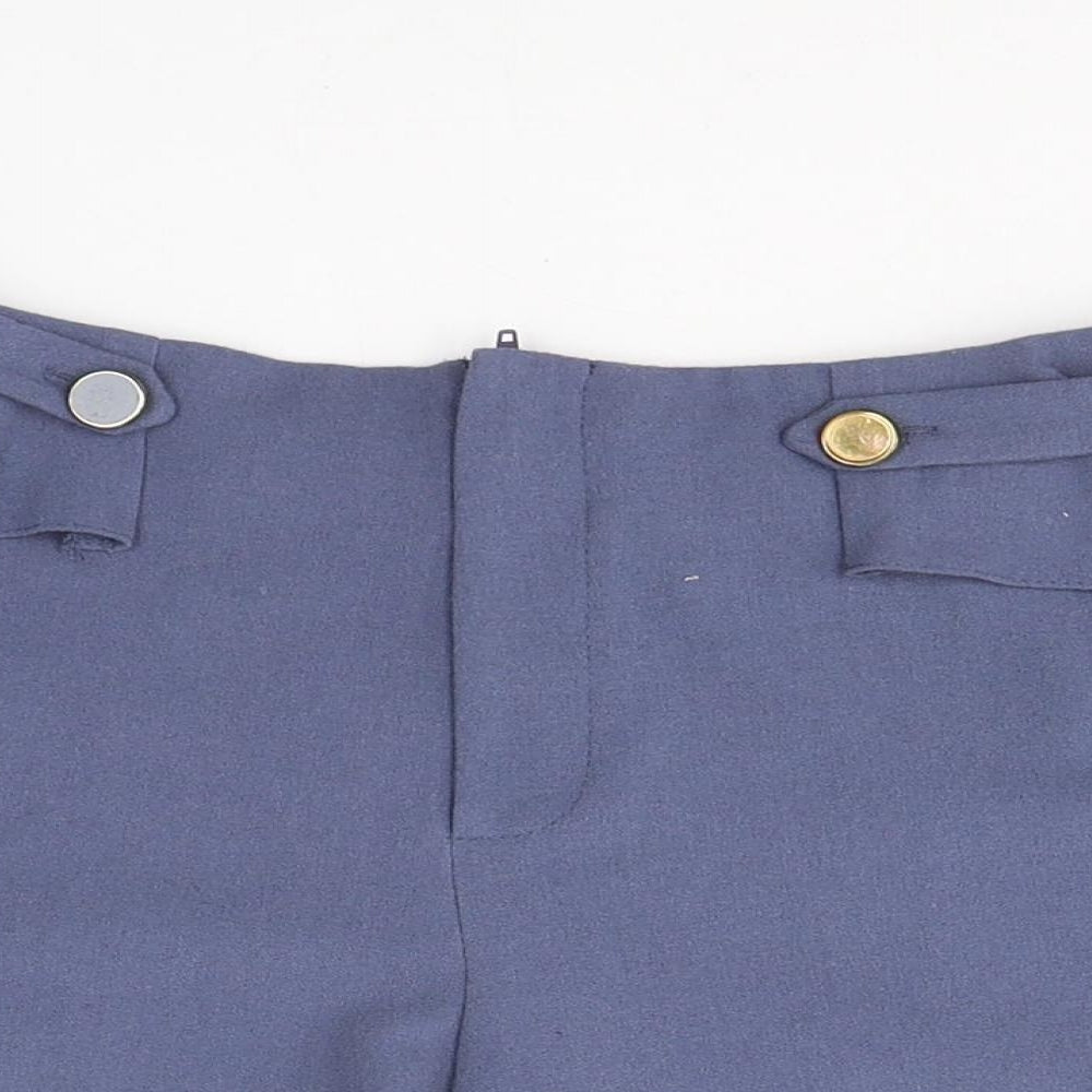 Pins & Needles Womens Blue  Polyester Hot Pants Shorts Size XS L3 in Regular Button