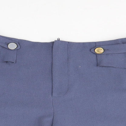 Pins & Needles Womens Blue  Polyester Hot Pants Shorts Size XS L3 in Regular Button