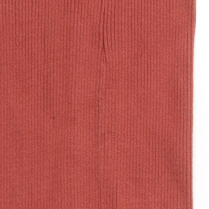 Glamorous Womens Red  Cotton A-Line Skirt Size 2XS