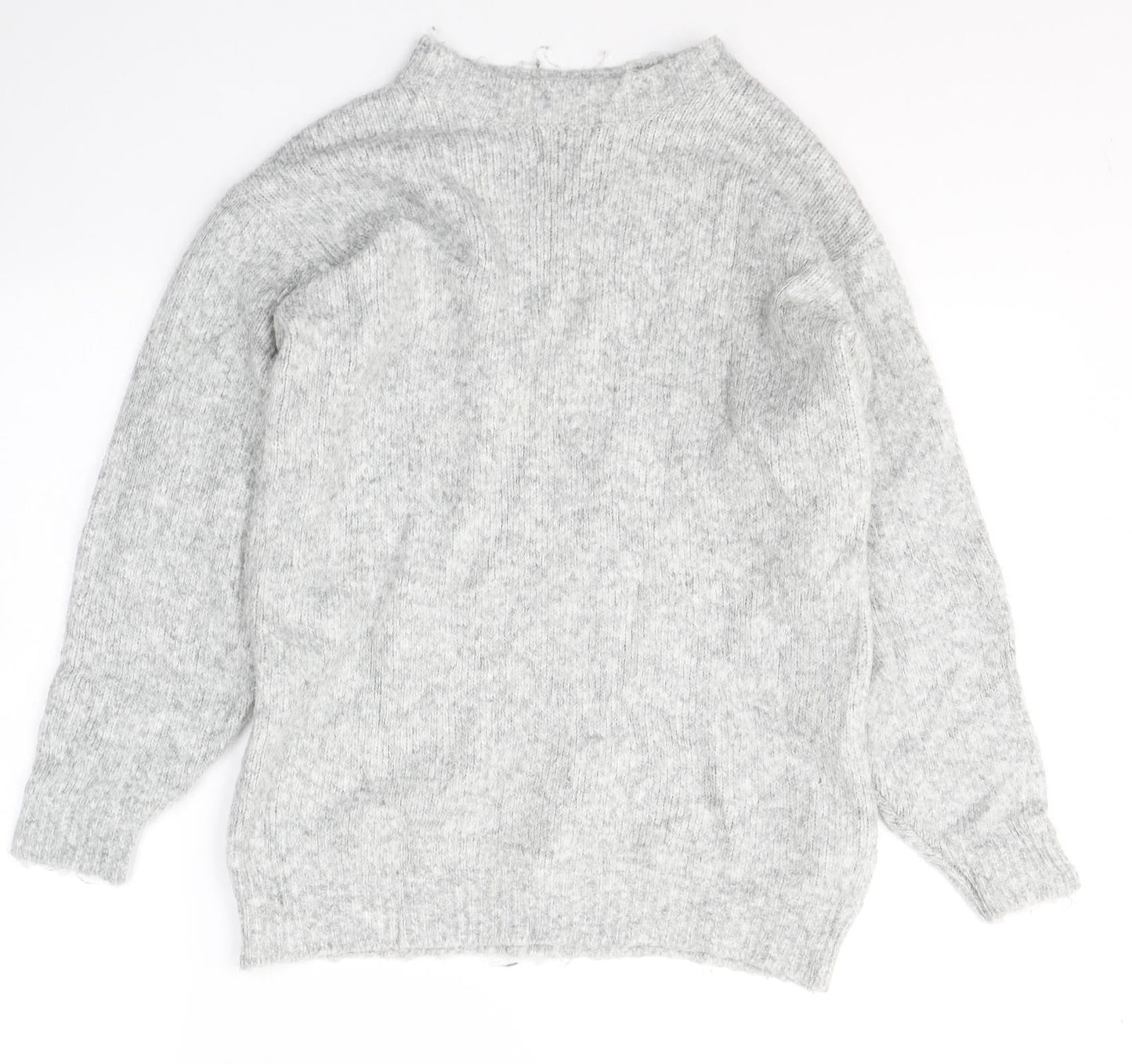 Womens UK Size XS H&M Grey Pullover Jumper