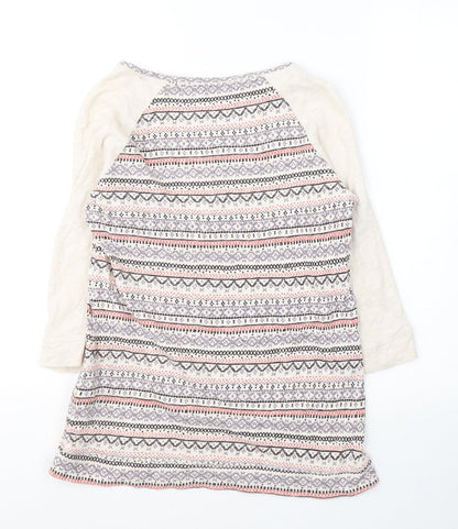 Womens UK Size 8 Marks and Spencer Beige Pullover Jumper