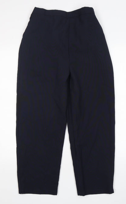 Womens UK Size 16 Preworn Regular Fit  Blue Trousers