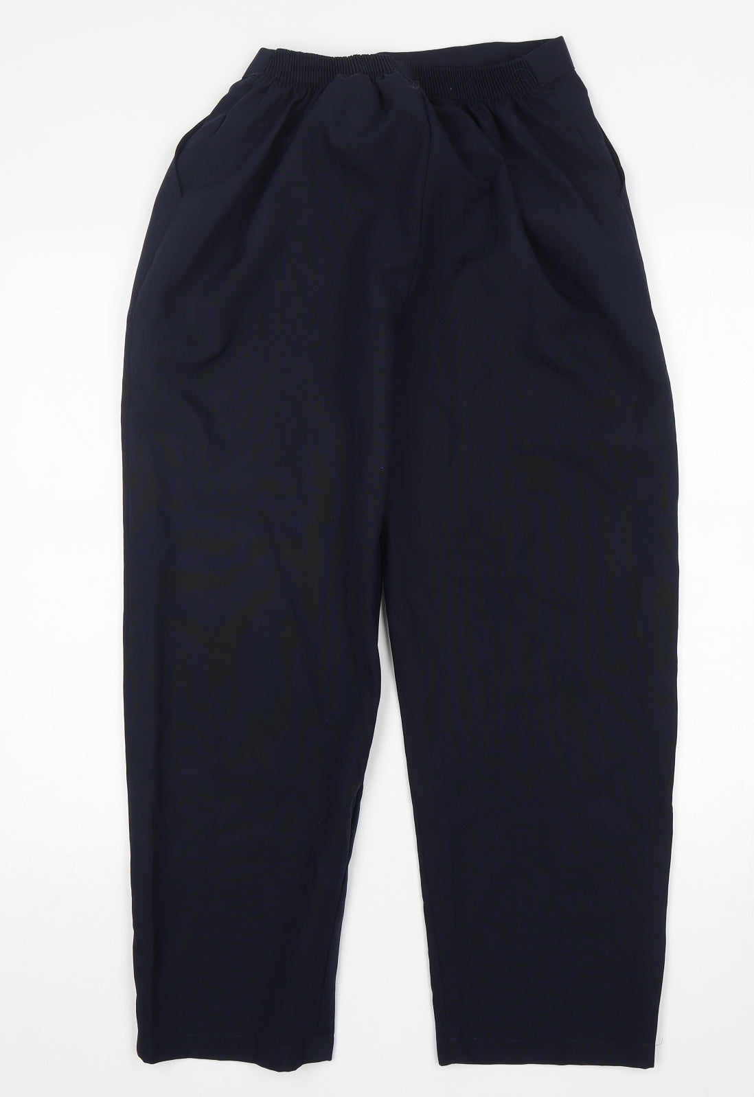 Womens UK Size 16 Preworn Regular Fit  Blue Trousers