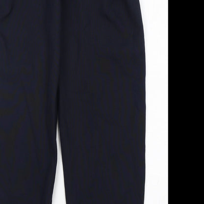 Womens UK Size 16 Preworn Regular Fit  Blue Trousers