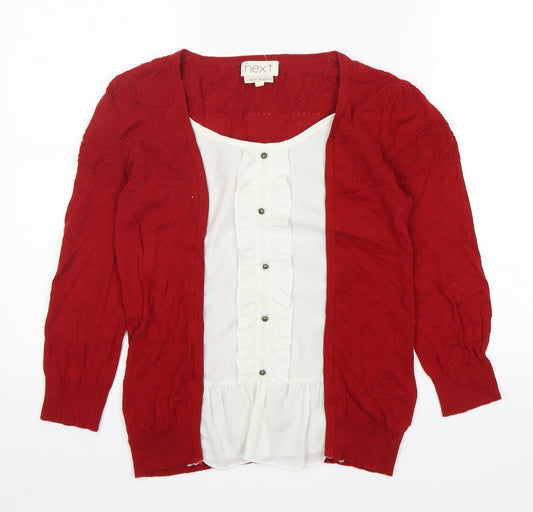 Womens UK Size 12 NEXT Multicoloured Pullover Jumper