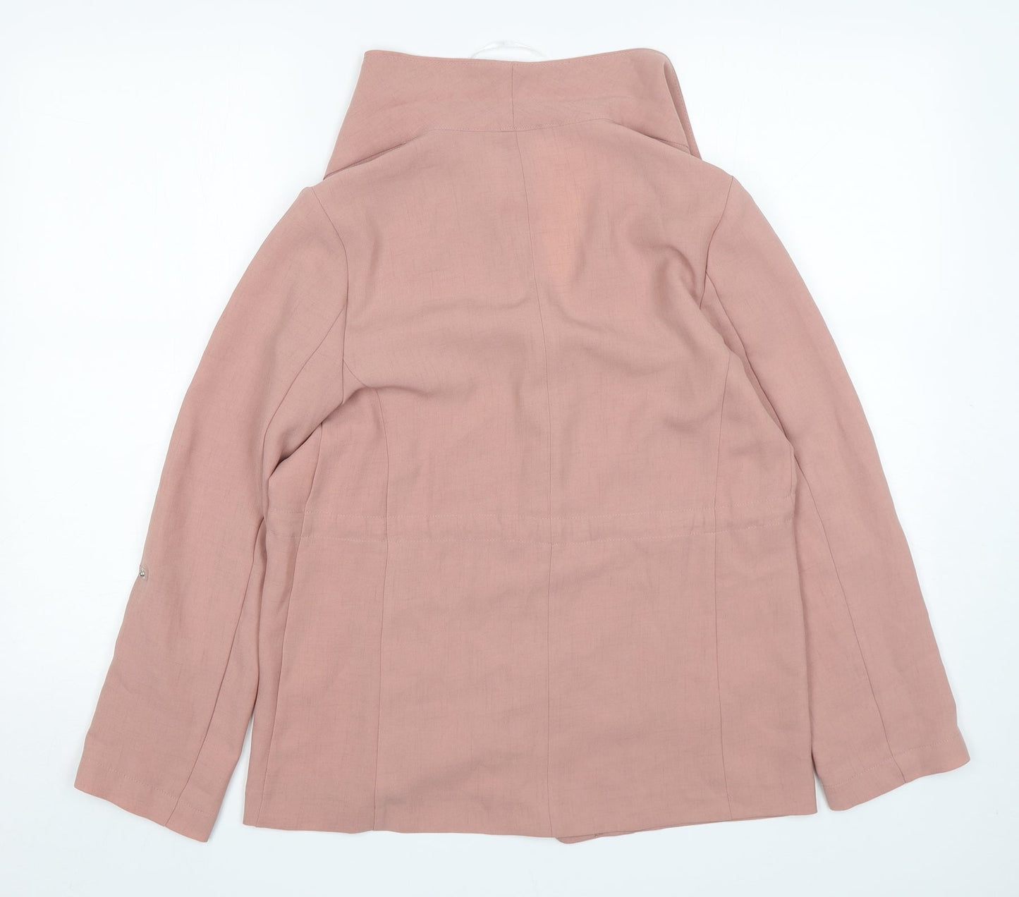 Primark Womens Pink   Jacket Blazer Size 8  Tie