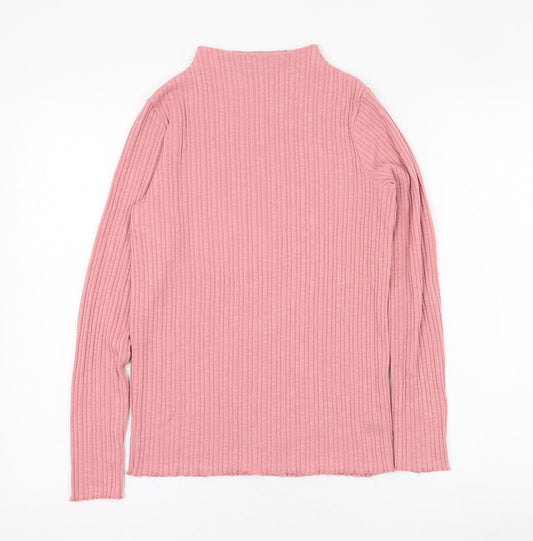 Womens UK Size M Dunnes Stores Pink Pullover Jumper