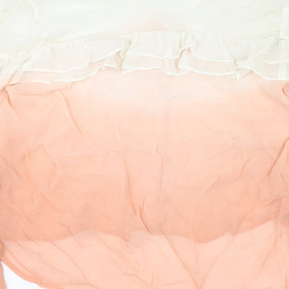 Womens UK Size 10 NEXT Pink Basic Blouse
