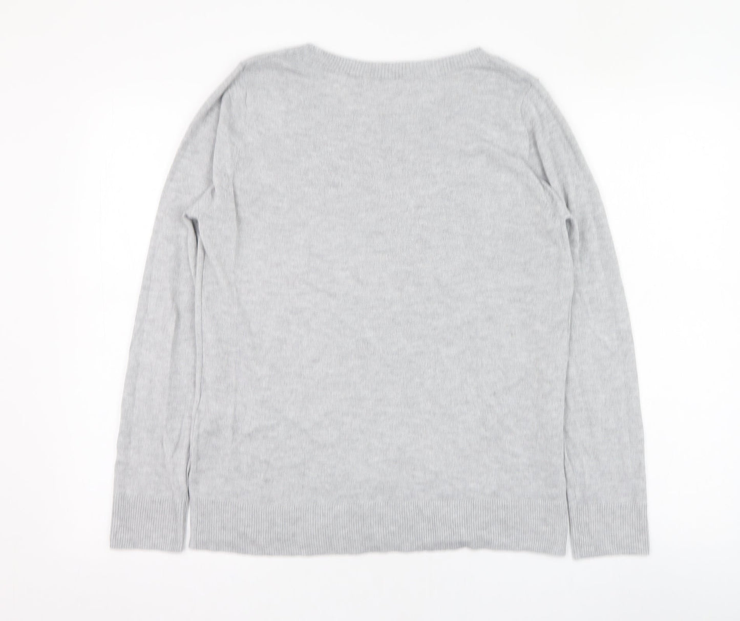 Womens UK Size 14 NEXT Grey Pullover Jumper