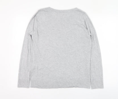 Womens UK Size 14 NEXT Grey Pullover Jumper