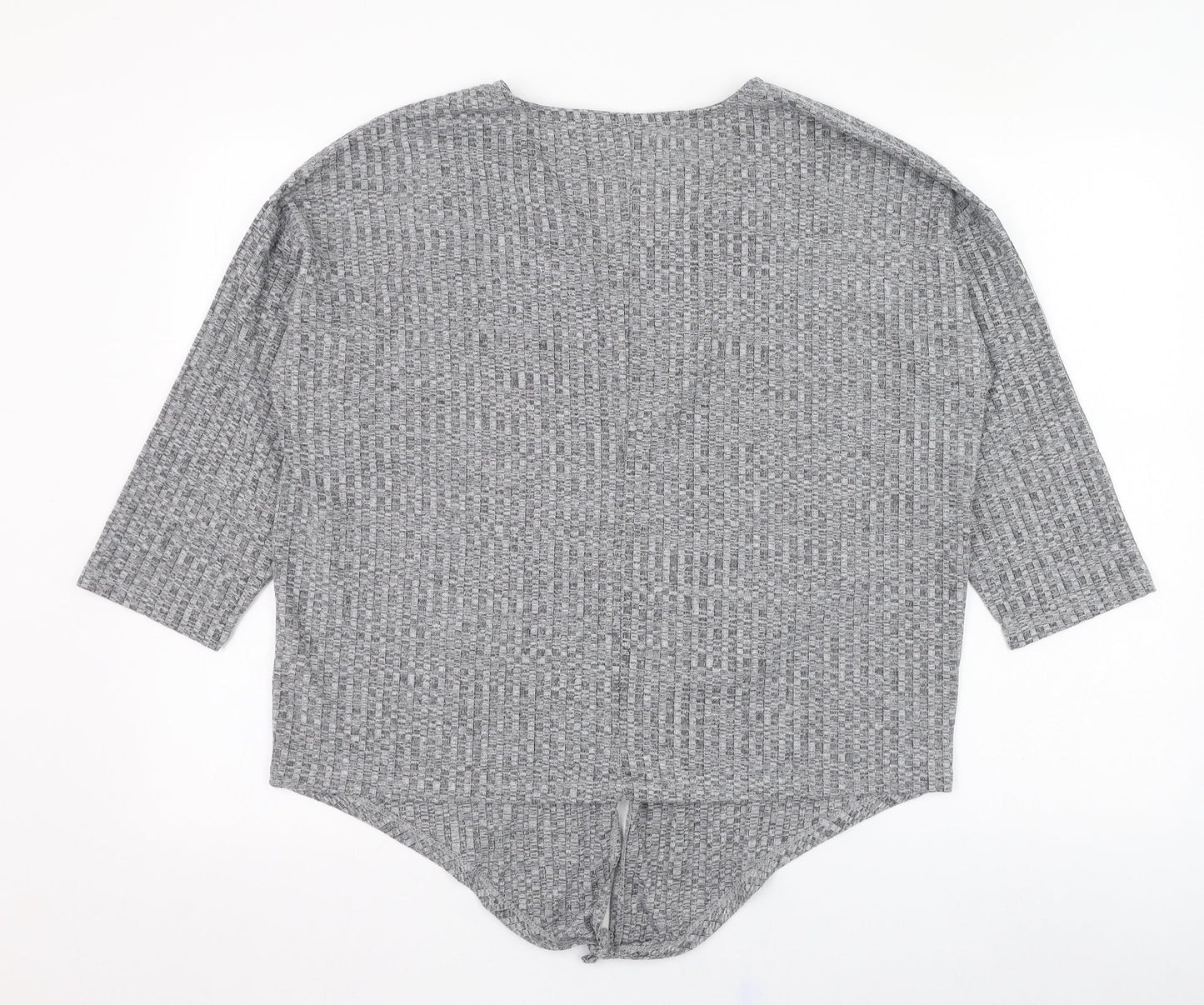 Womens UK Size 14 Papaya Grey Pullover Jumper