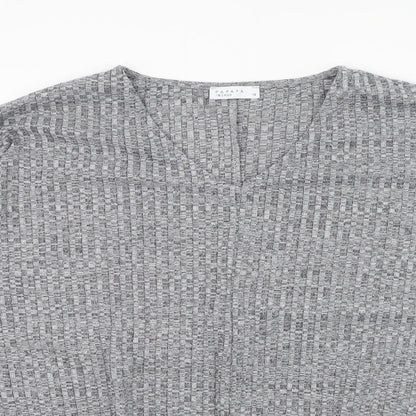 Womens UK Size 14 Papaya Grey Pullover Jumper