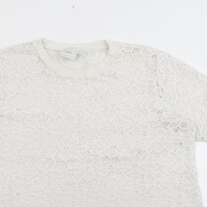 Womens UK Size 12 ASOS White Pullover Jumper