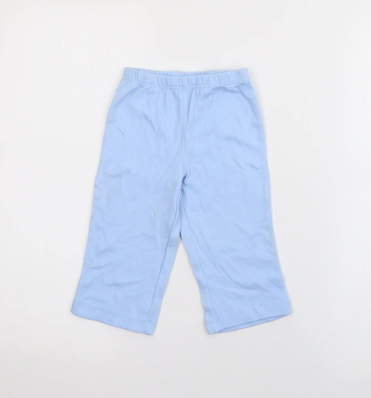 Carters Baby Blue  Cotton Jogger Trousers Size 12 Months