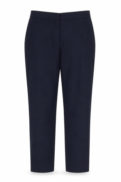 Dunnes Stores Womens Blue  Polyester Trousers  Size 14 L27 in Regular