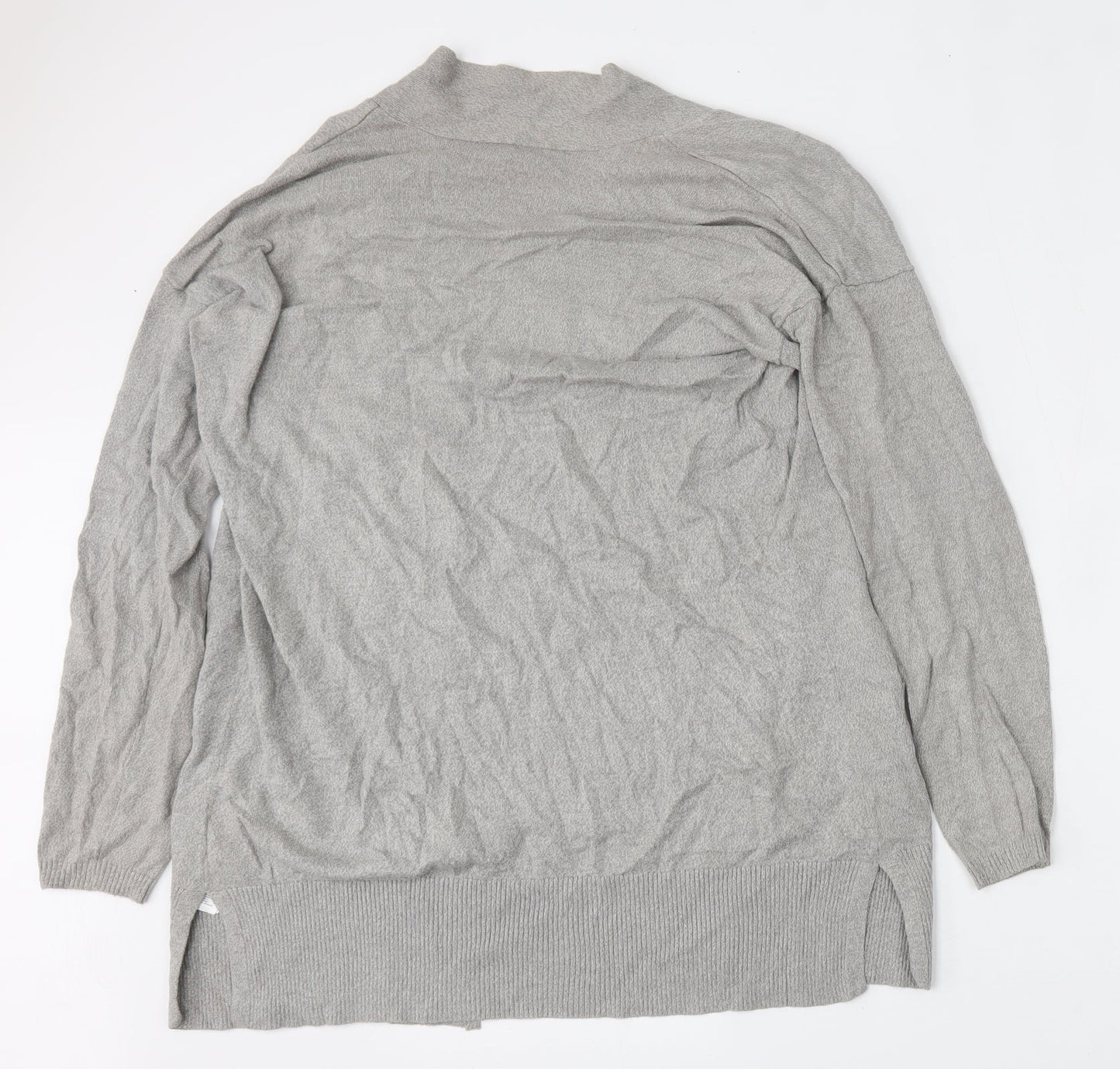 Womens UK Size L ESMARA Grey Cardigan Jumper