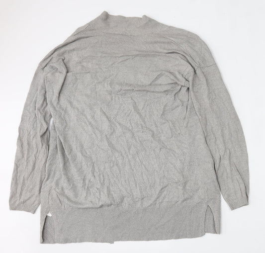 Womens UK Size L ESMARA Grey Cardigan Jumper
