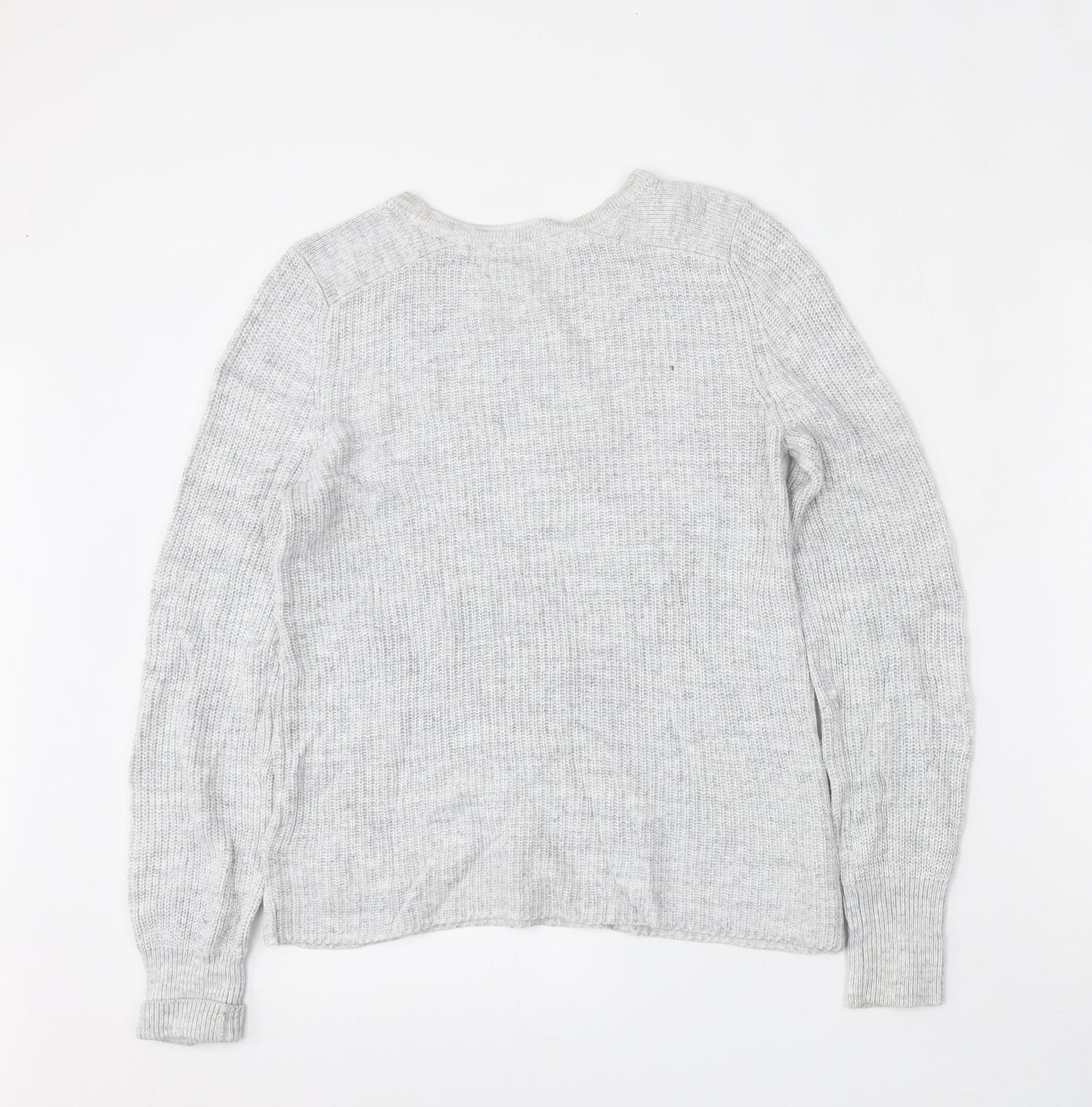 Womens UK Size 10 NEXT Grey Pullover Jumper