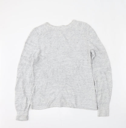 Womens UK Size 10 NEXT Grey Pullover Jumper