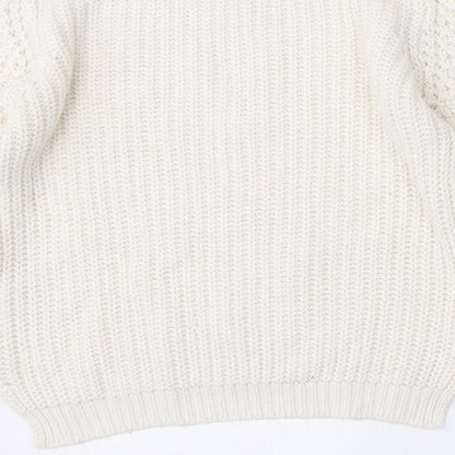Womens UK Size 10 Select Beige Pullover Jumper