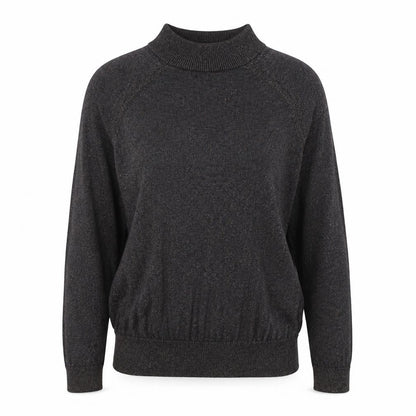 Womens UK Size 10 F&F Black Pullover Jumper