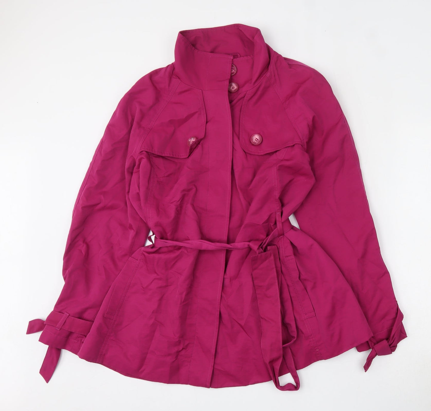 George Womens Pink   Jacket  Size 14  Button