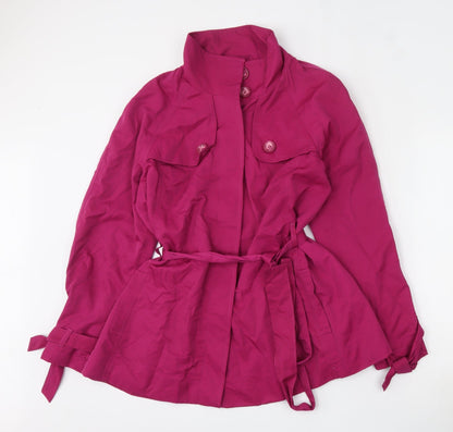 George Womens Pink   Jacket  Size 14  Button