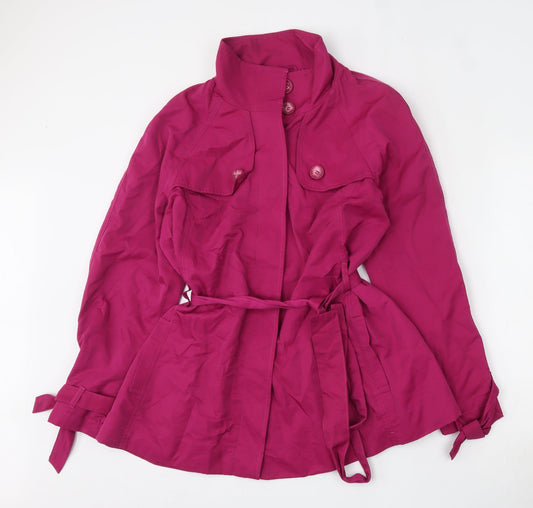 George Womens Pink   Jacket  Size 14  Button
