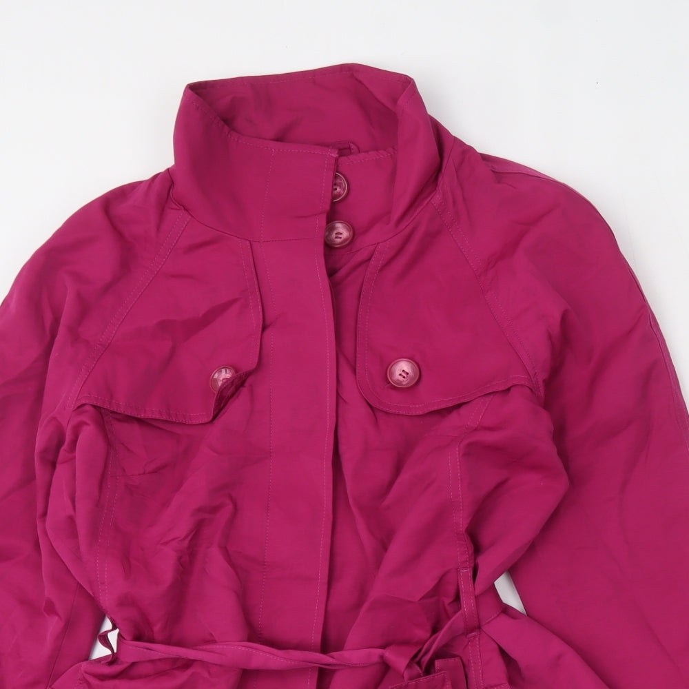 George Womens Pink   Jacket  Size 14  Button