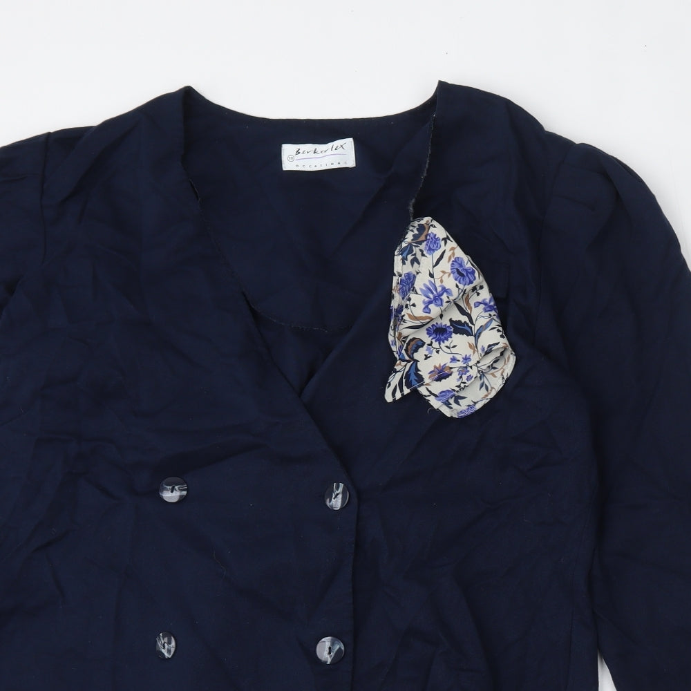 Womens UK Size 18 Berketex Blue Jacket