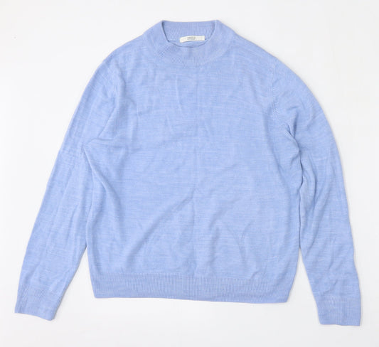 Womens UK Size 14 Marks and Spencer Blue Pullover Jumper