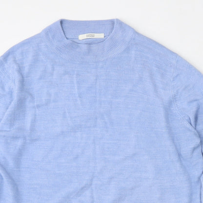 Womens UK Size 14 Marks and Spencer Blue Pullover Jumper