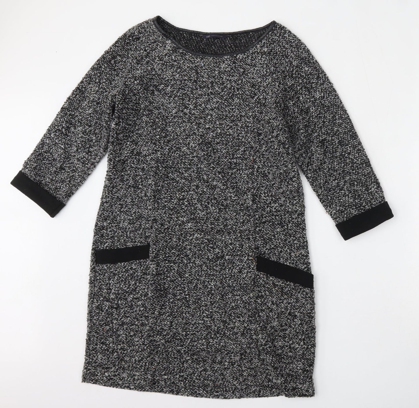 Womens UK Size 12 Marks and Spencer Grey Pullover Jumper