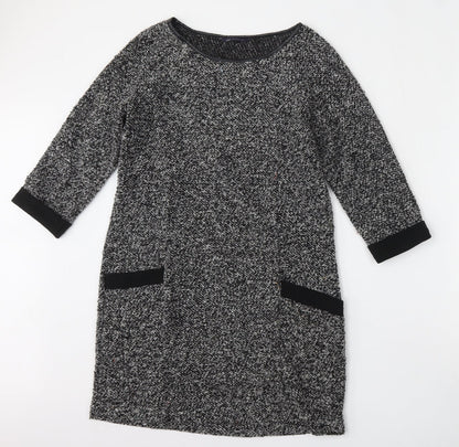 Womens UK Size 12 Marks and Spencer Grey Pullover Jumper