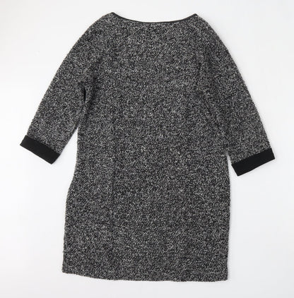 Womens UK Size 12 Marks and Spencer Grey Pullover Jumper