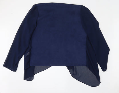 Womens UK Size S Mela London Blue Cardigan Jumper