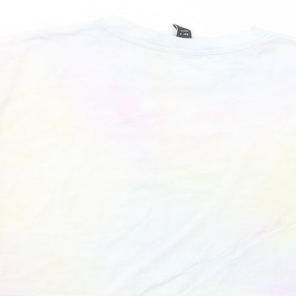 New Look Girls Multicoloured  Cotton Pullover T-Shirt Size 9 Years Crew Neck Pullover - Sorry Not Sorry