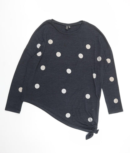Womens UK Size 16 Izabel London Blue Pullover Jumper