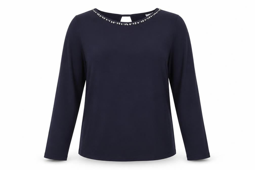 Womens UK Size 14 NEXT Blue Basic Blouse