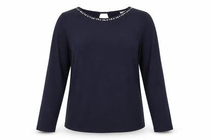 Womens UK Size 14 NEXT Blue Basic Blouse