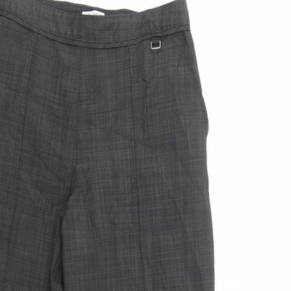 Womens UK Size 10 Marks and Spencer Regular Fit Dress Pants Grey Trousers