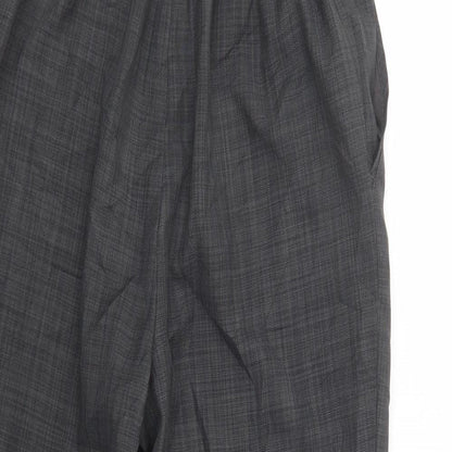 Womens UK Size 10 Marks and Spencer Regular Fit Dress Pants Grey Trousers