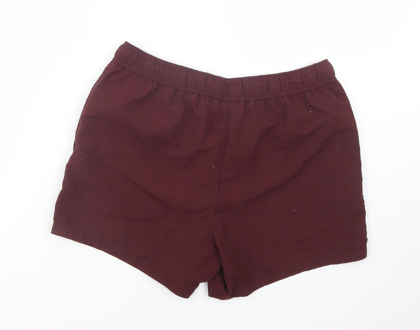 ASOS Womens Purple  Polyester Bermuda Shorts Size S L3 in Regular Drawstring