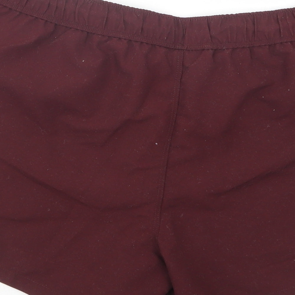 ASOS Womens Purple  Polyester Bermuda Shorts Size S L3 in Regular Drawstring