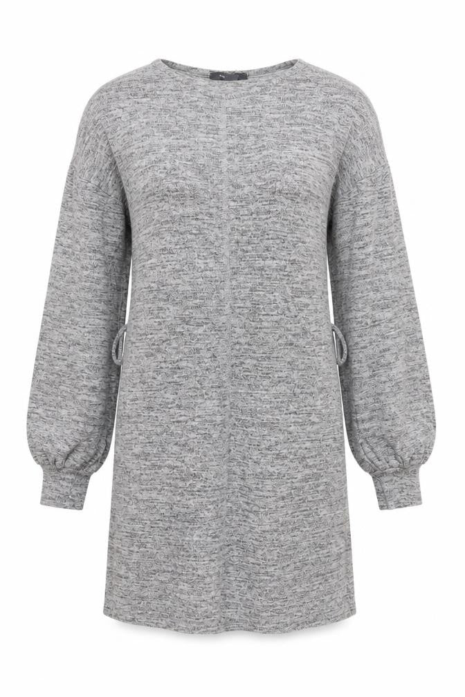 Womens UK Size 10 Primark Grey Tunic Jumper