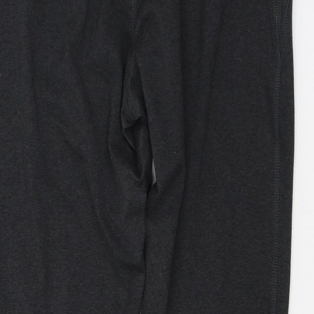 Womens UK Size M Dunnes Stores Regular Fit Cropped Grey Leggings