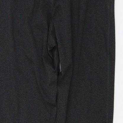 Womens UK Size M Dunnes Stores Regular Fit Cropped Grey Leggings